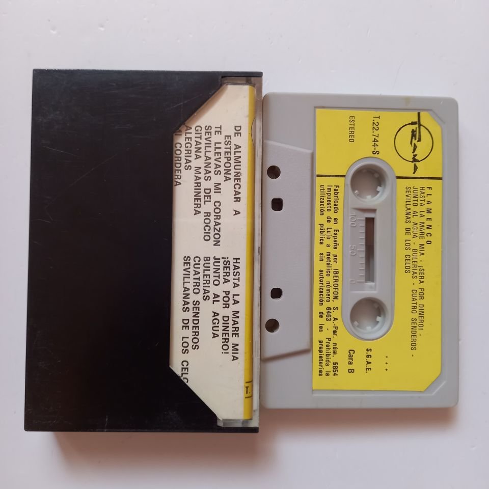 FLAMENCO / ANA MARIA, ANTONITA DE LINARES, ROMERITO DE JEREZ, FLOR DE CORDOBA - KASET 2.EL