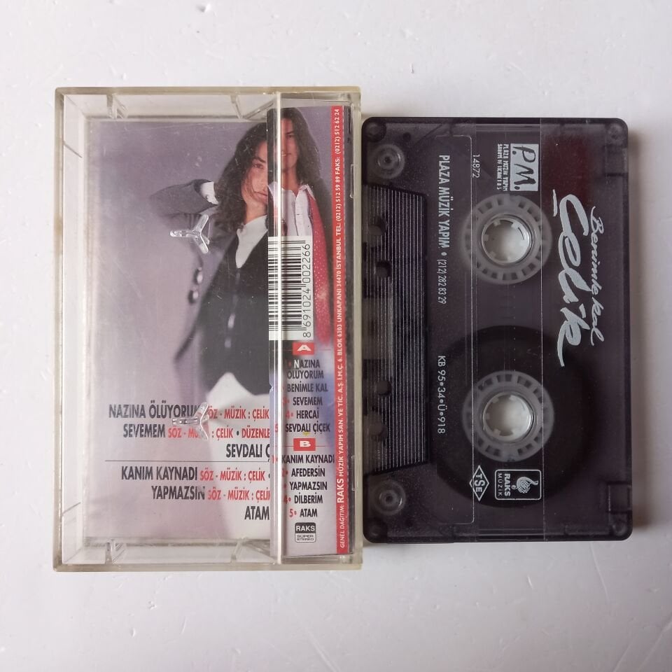 ÇELİK - BENİMLE KAL (1995) - KASET 2.EL
