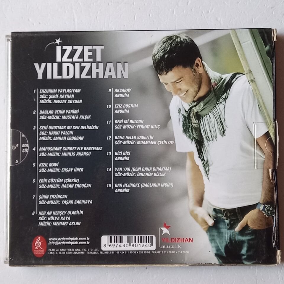 İZZET YILDIZHAN - SEN DELİ MİSİN (2009) - CD 2.EL