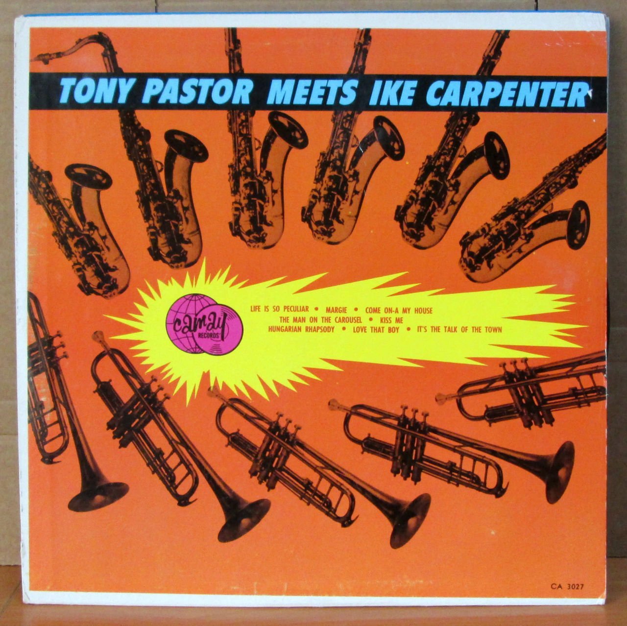TONY PASTOR MEETS IKE CARPENTER - LP 2.EL