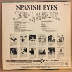 EARL GRANT - SPANISH EYES - LP 2.EL PLAK