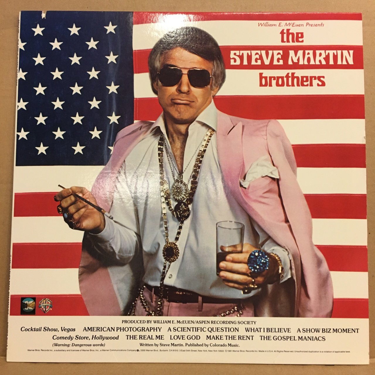 STEVE MARTIN - THE STEVE MARTIN BROTHERS (1981) 2.EL PLAK