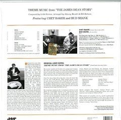 CHET BAKER & BUD SHANK MUSIC FROM JAMES DEAN STORY (1957) LP 180GR 2016 JAZZ WAX EDT SIFIR