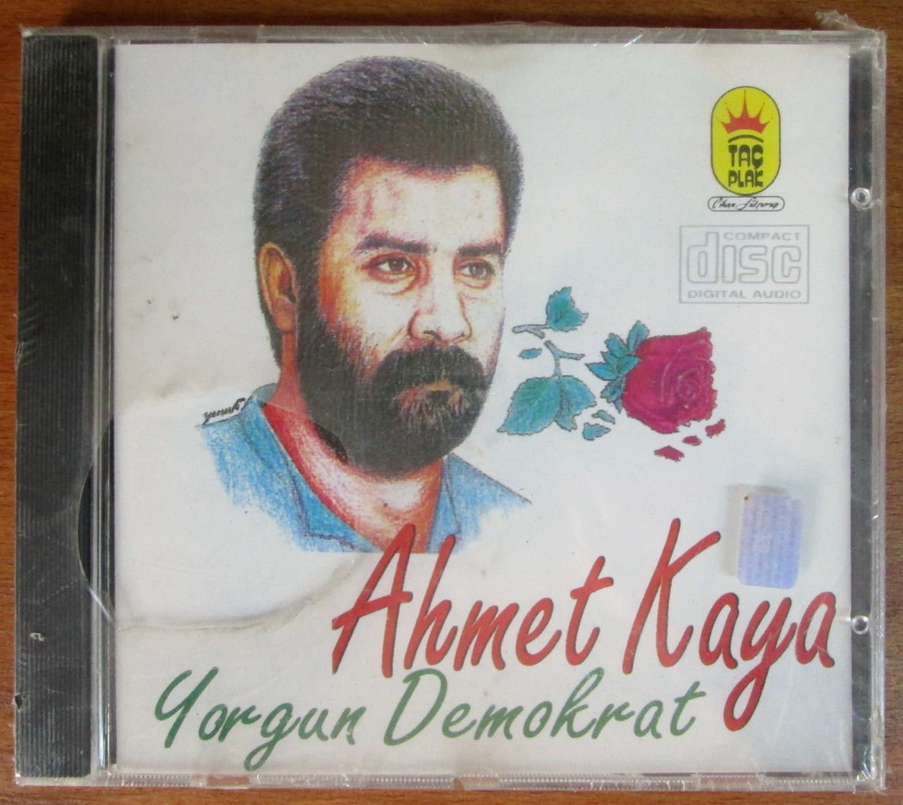 AHMET KAYA - YORGUN DEMOKRAT CD 1993 SIFIR
