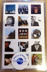 BON JOVI - CRUSH CASSETTE 2000 TRANSPARENT UNIVERSAL MADE IN TURKEY ''NEW''