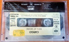 MEN AT WORK - CARGO (1989) UZELLI CASSETTE MADE IN TURKEY ''NEW''