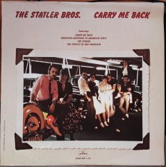 THE STATLER BROS. - CARRY ME BACK (1973) - PLAK 2.EL