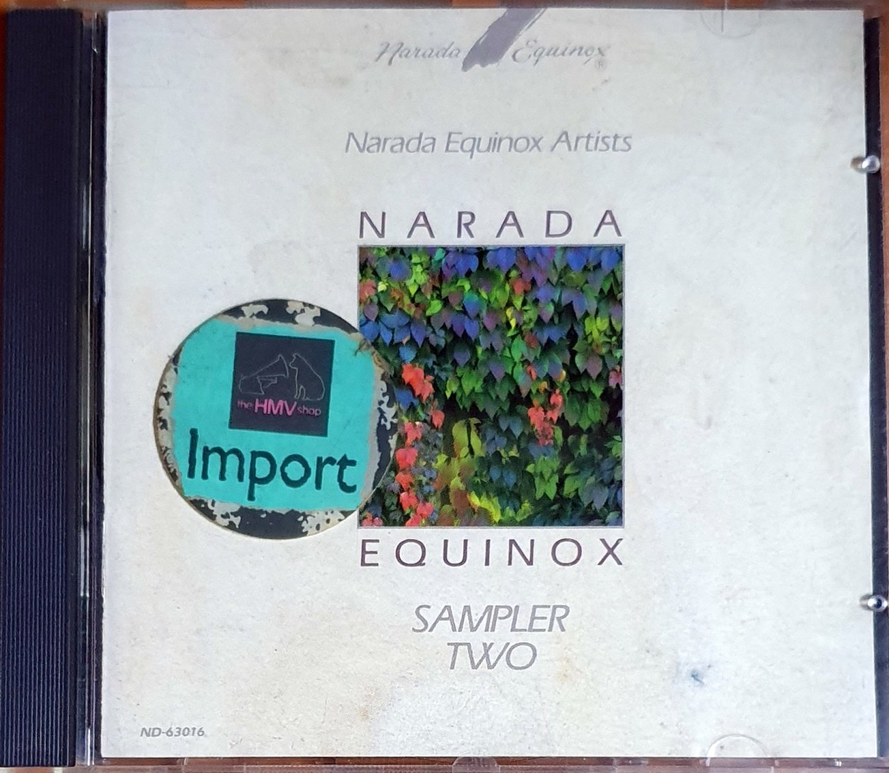 NARADA EQUINOX SAMPLER TWO / BRIAN MANN, DOUG CAMERON, TRAPEZOID, FRIEDEMANN (1990) - CD NARADA EQUINOX 2.EL