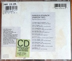 NARADA EQUINOX SAMPLER TWO / BRIAN MANN, DOUG CAMERON, TRAPEZOID, FRIEDEMANN (1990) - CD NARADA EQUINOX 2.EL