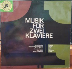 MUSIK FÜR ZWEI KLAVIERE, CLEMENTI, MOZART, MILHAUD... - PLAK 2.EL
