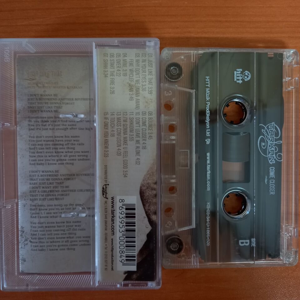 TARKAN - COME CLOSER (2003) - KASET 2. EL