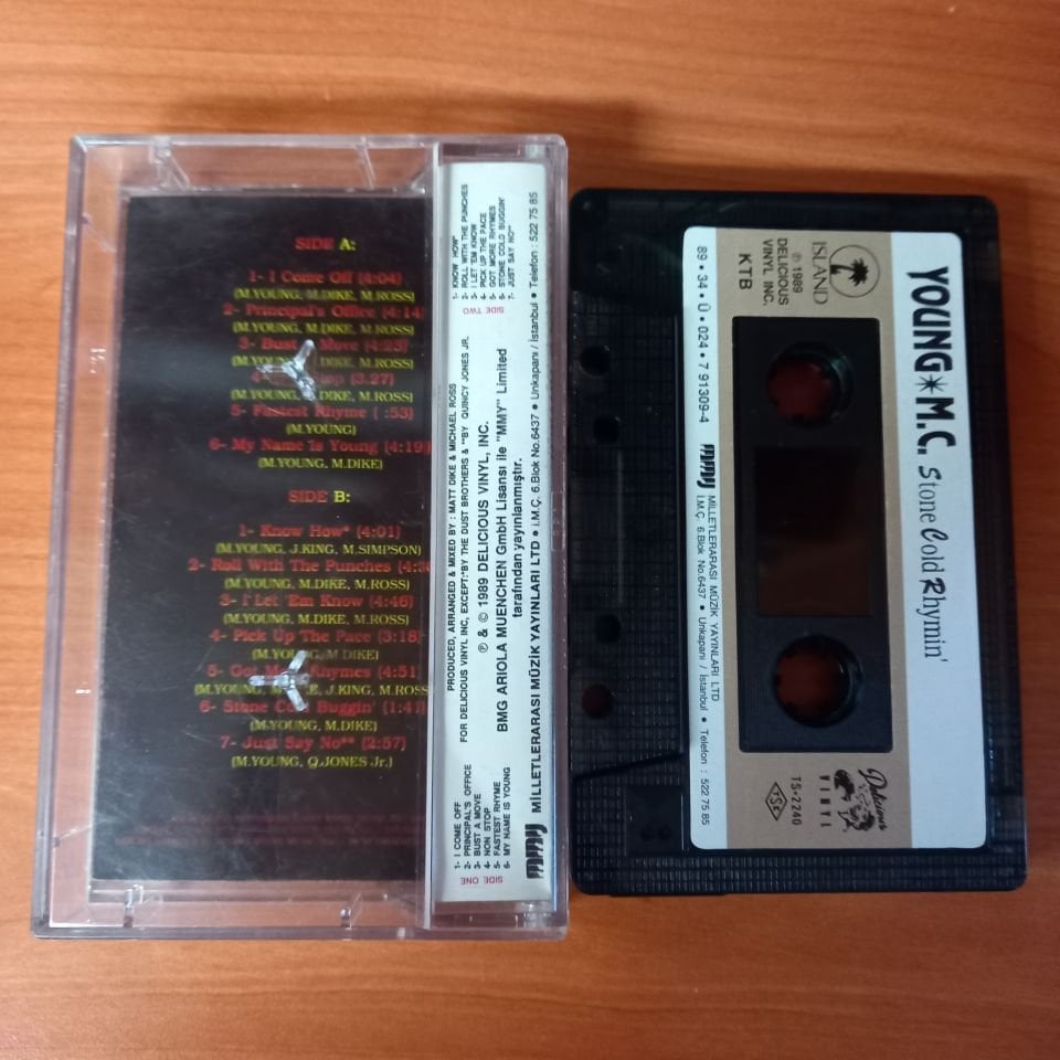 YOUNG M.C. - STONE COLD RHYMIN' (1980  9) - KASET 2.EL
