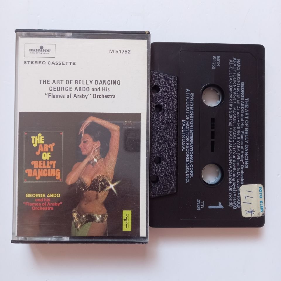 THE ART OF BELLY DANCING / GEORGE ABDO AND HIS ''FLAMES OF ARABY'' ORCHESTRA  (1973) - KASET 2.EL