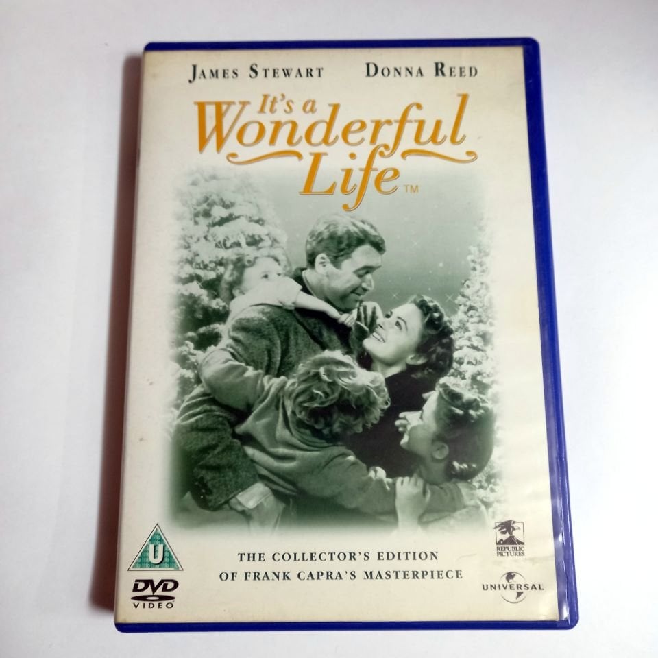 IT\'S A WONDERFUL LIFE - JAMES STEWART, DONNA REED, YÖN.: FRANK CAPRA - DVD 2.EL TR ALTYAZI YOKTUR