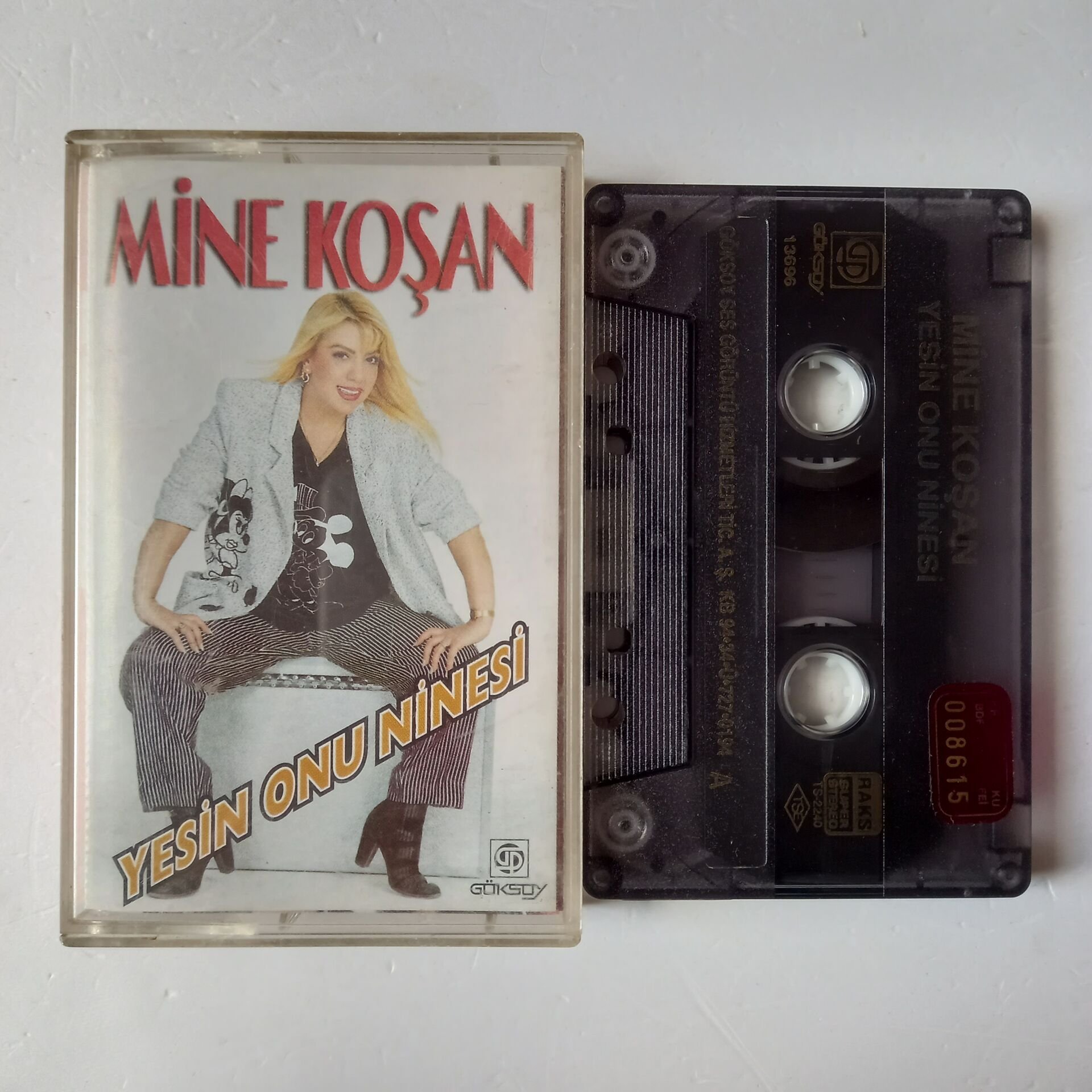 MİNE KOŞAN - YESİN ONU NİNESİ (1994) - KASET 2.EL