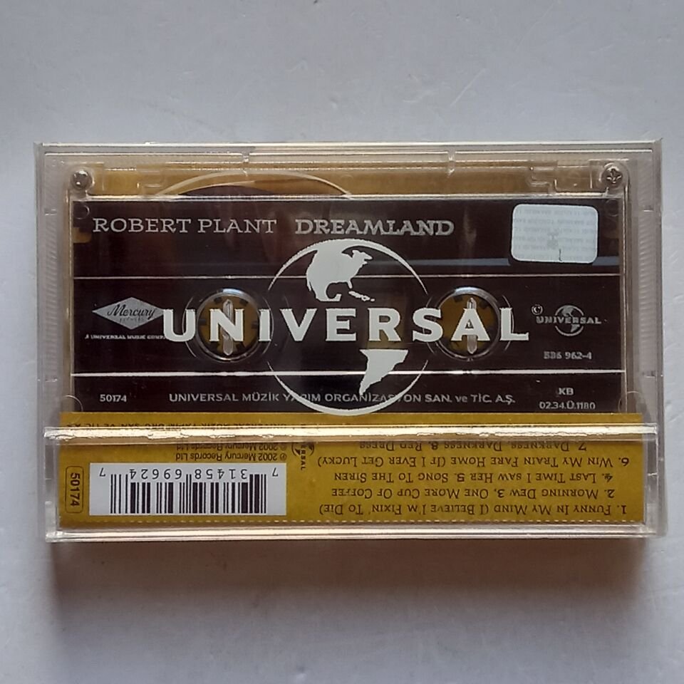 ROBERT PLANT - DREAMLAND (2002) - KASET AMBALAJINDA SIFIR