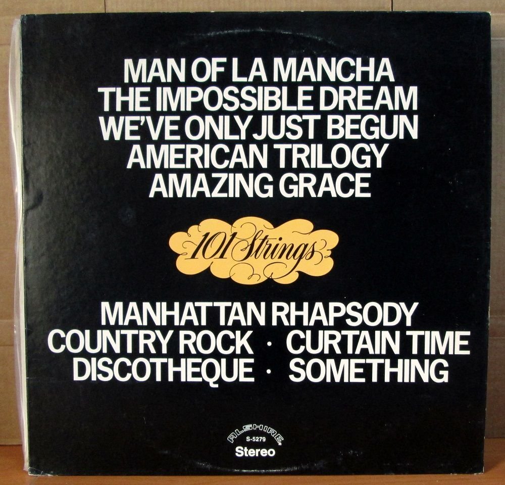 101 STRINGS - MAN OF LA MANCHA ... LP 2.EL