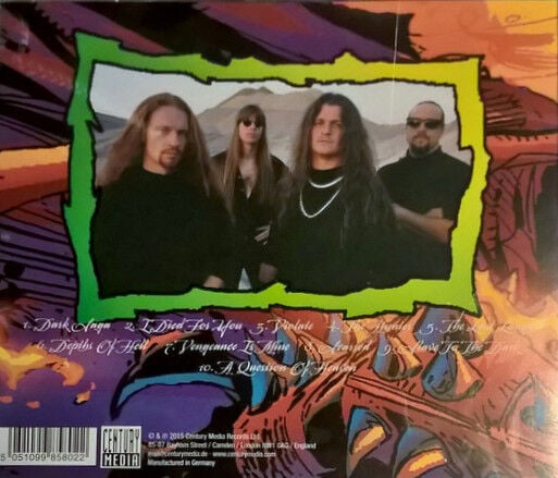 ICED EARTH - DARK SAGA (1996) - CD 2015 EDITION / JEWEL CASE AMBALAJINDA SIFIR