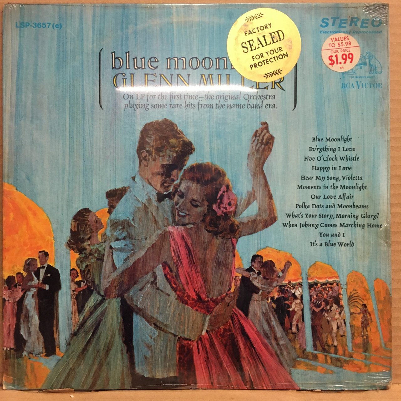 GLENN MILLER - BLUE MOONLIGHT SIFIR PLAK