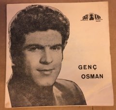GENÇ OSMAN SARIKAYA PLAK 45LİK KAPAĞI DİKKAT SADECE KAPAKTIR