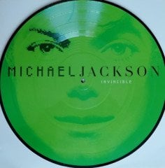 MICHAEL JACKSON - INVINCIBLE (2001) - 2LP 2018 PICTURE DISC EDITION SIFIR PLAK