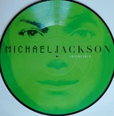 MICHAEL JACKSON - INVINCIBLE (2001) - 2LP 2018 PICTURE DISC EDITION SIFIR PLAK