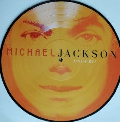 MICHAEL JACKSON - INVINCIBLE (2001) - 2LP 2018 PICTURE DISC EDITION SIFIR PLAK