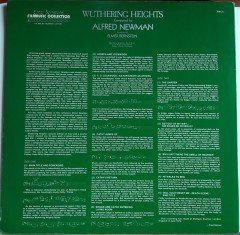 WUTHERING HEIGHTS - ALFRED NEWMAN - 2.EL PLAK