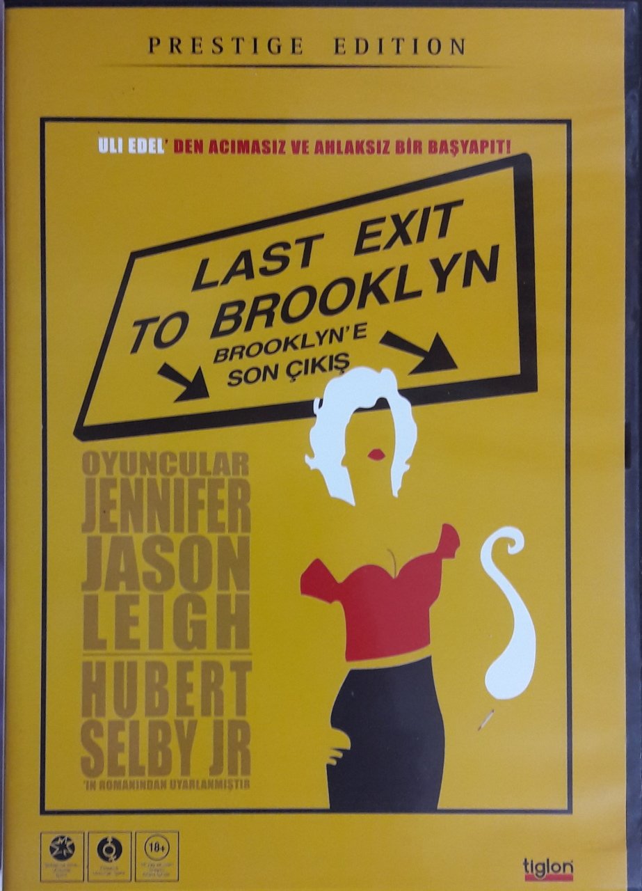 LAST EXIT TO BROOKLYN - BROOKLYN'E SON ÇIKIŞ - JENNIFER JASON LEIGH - HUBERT SELBY JR - ULI EDEL - DVD 2.EL