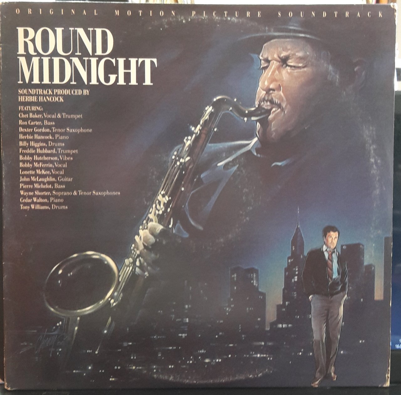 ROUND MIDNIGHT - SOUNDTRACK - HERBIE HANCOCK (1986) - PLAK 2.EL