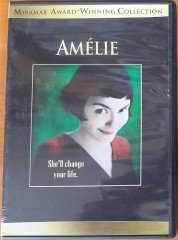 AMELIE - AUDREY TAUTOU - MATHIEU KASSOVITZ - JEUNET & CARO - 2DVD 2.EL 1. BÖLGE TR ALTYAZI YOKTUR