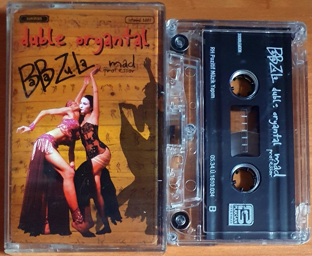 BABA ZULA - DUBLE ORYANTAL / MAD PROFESSOR (2005) - KASET DOUBLEMOON 2.EL