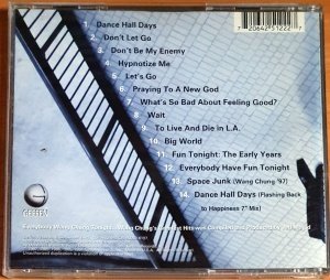 WANG CHUNG - EVERYBODY WANG CHUNG TONIGHT / GREATEST HITS (2005) - CD 2.EL