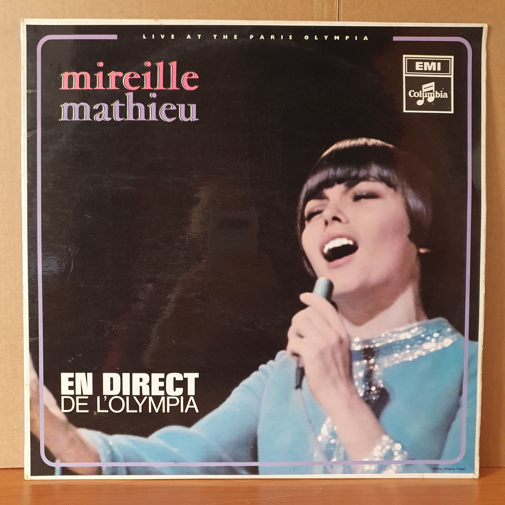 MIREILLE MATHIEU - LIVE AT THE PARIS OLYMPIA (1968) - LP 2.EL PLAK
