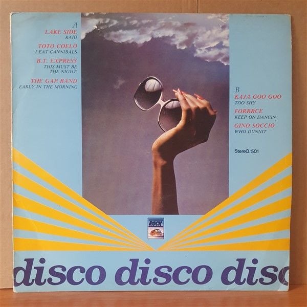 DISCO / THE GAP BAND, B.T. EXPRESS, LAKE SIDE, KAJA GOO GOO, FORRRCE - LP YERLİ BASKI 2.EL PLAK