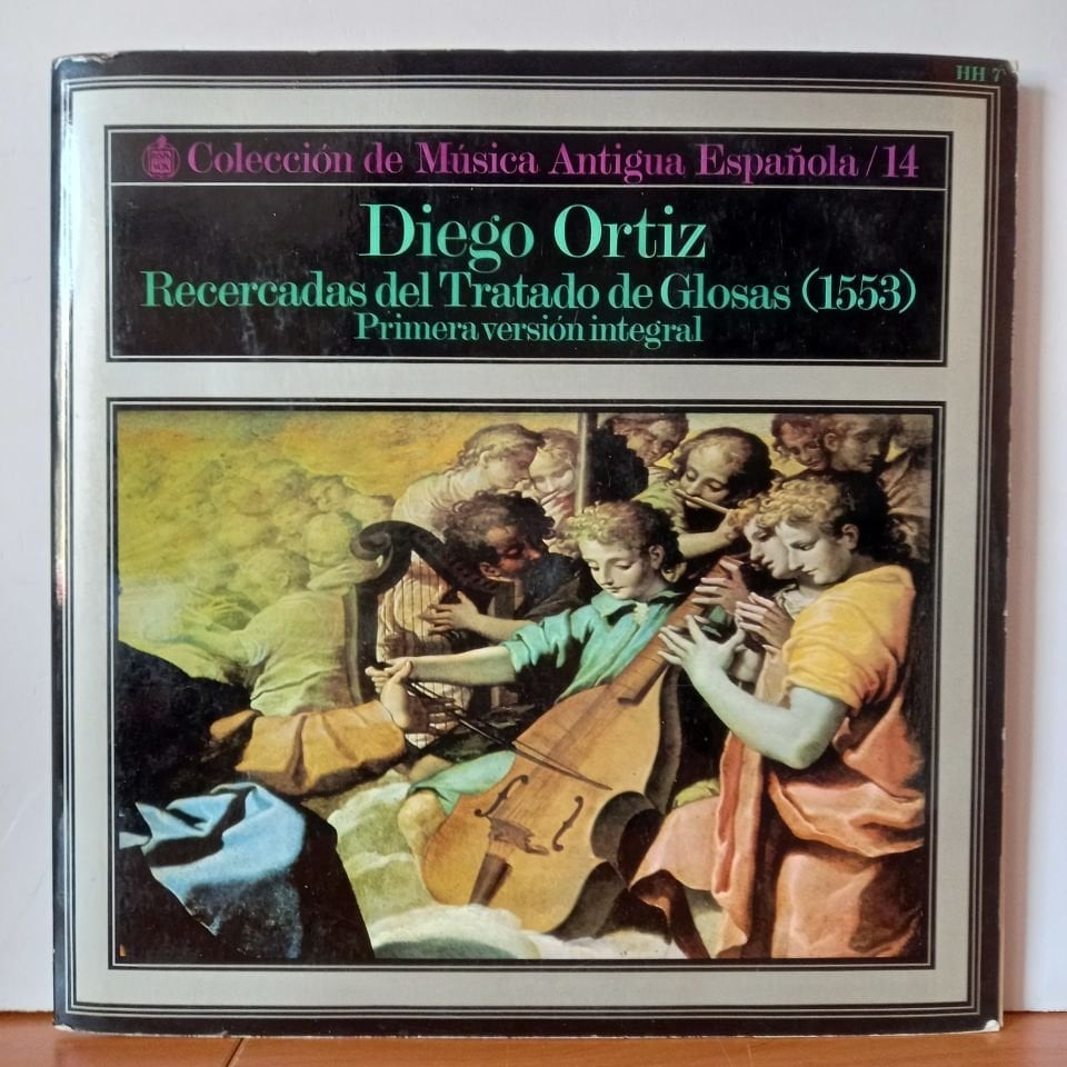 DIEGO ORTIZ – RECERCADAS DEL ''TRATADO DE GLOSAS'' [1553] / PRIMERA VERSION INTEGRAL - LP 2.EL PLAK