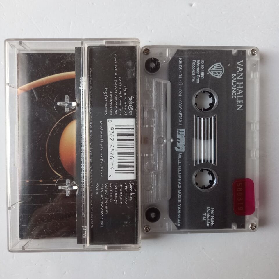 VAN HALEN – BALANCE (1995) - KASET 2.EL