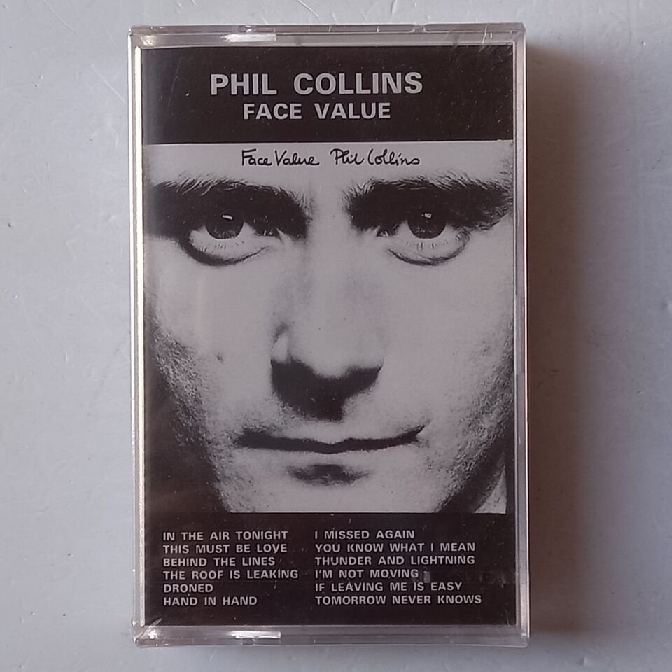 PHIL COLLINS - FACE VALUE (1990) - KASET AMBALAJINDA SIFIR