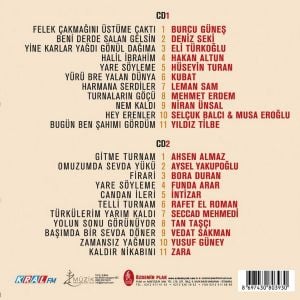 MUSA EROĞLU İLE BİR ASIR 2 (TRIBUTE ALBÜM) LEMAN SAM, YILDIZ TİLBE, HAKAN ALTUN, ZARA,.. (2022) 2xCD DIGIPAK SIFIR