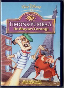 TIMON & PUMBAA ile AKŞAM YEMEĞİ - WALT DISNEY - DVD 2.EL