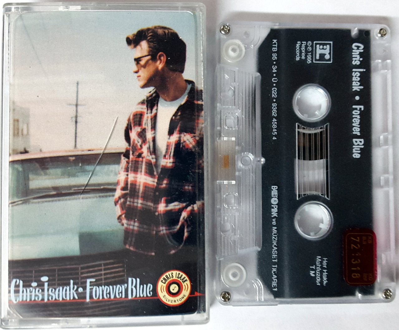 CHRIS ISAAK - FOREVER BLUE (1995) BALET CASSETTE MADE IN TURKEY ''USED''
