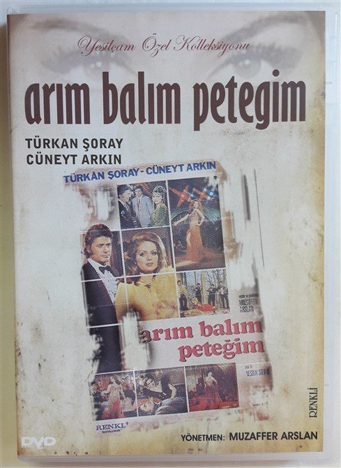 ARIM BALIM PETEĞİM - TÜRKAN ŞORAY - CÜNEYT ARKIN - MUZAFFER ARSLAN - DVD 2.EL