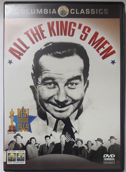 ALL THE KING'S MEN - BRODERICK CRAWFORD - JOHN IRELAND - DVD 2.EL (ROBERT PENN WARREN)