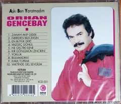 ORHAN GENCEBAY - AŞKI BEN YARATMADIM (1994) KERVAN CD SIFIR