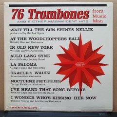 76 TROMBONES AND 9 OTHER MAGNIFICENT HITS / MUSIC MAN, INK SPOTS, GEORGE FIELDS, CARROL GENTRY, STANLEY BAC - LP 2.EL PLAK