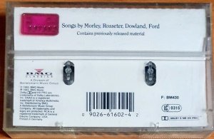 JULIAN BREAM EDITION VOLUME 19 / ELIZABETHAN LUTE SONGS / SIR PETER PEARS (1993) - KASET SIFIR