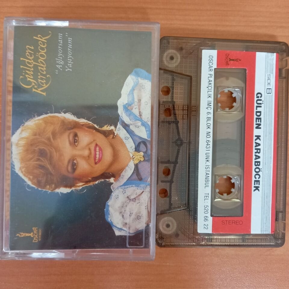 GÜLDEN KARABÖCEK - AĞLIYORSAM YAŞIYORUM - KASET 2. EL