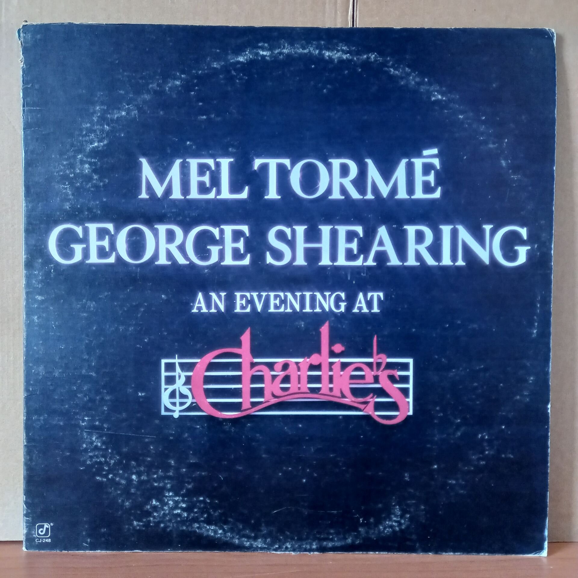 MEL TORME • GEORGE SHEARING – AN EVENING AT CHARLIE'S (1984) - LP 2.EL PLAK