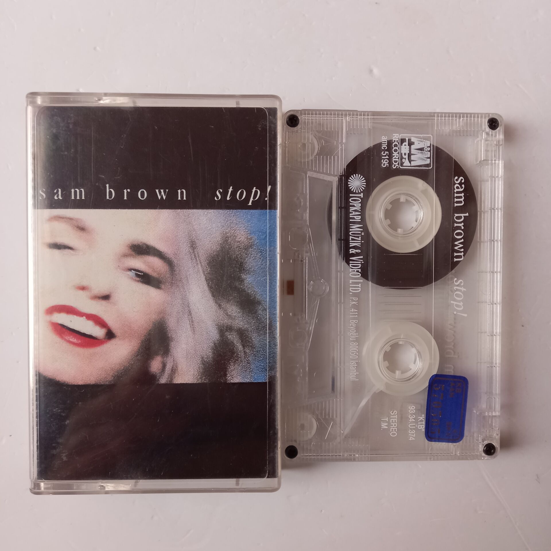 SAM BROWN - STOP (1993) - KASET 2.EL