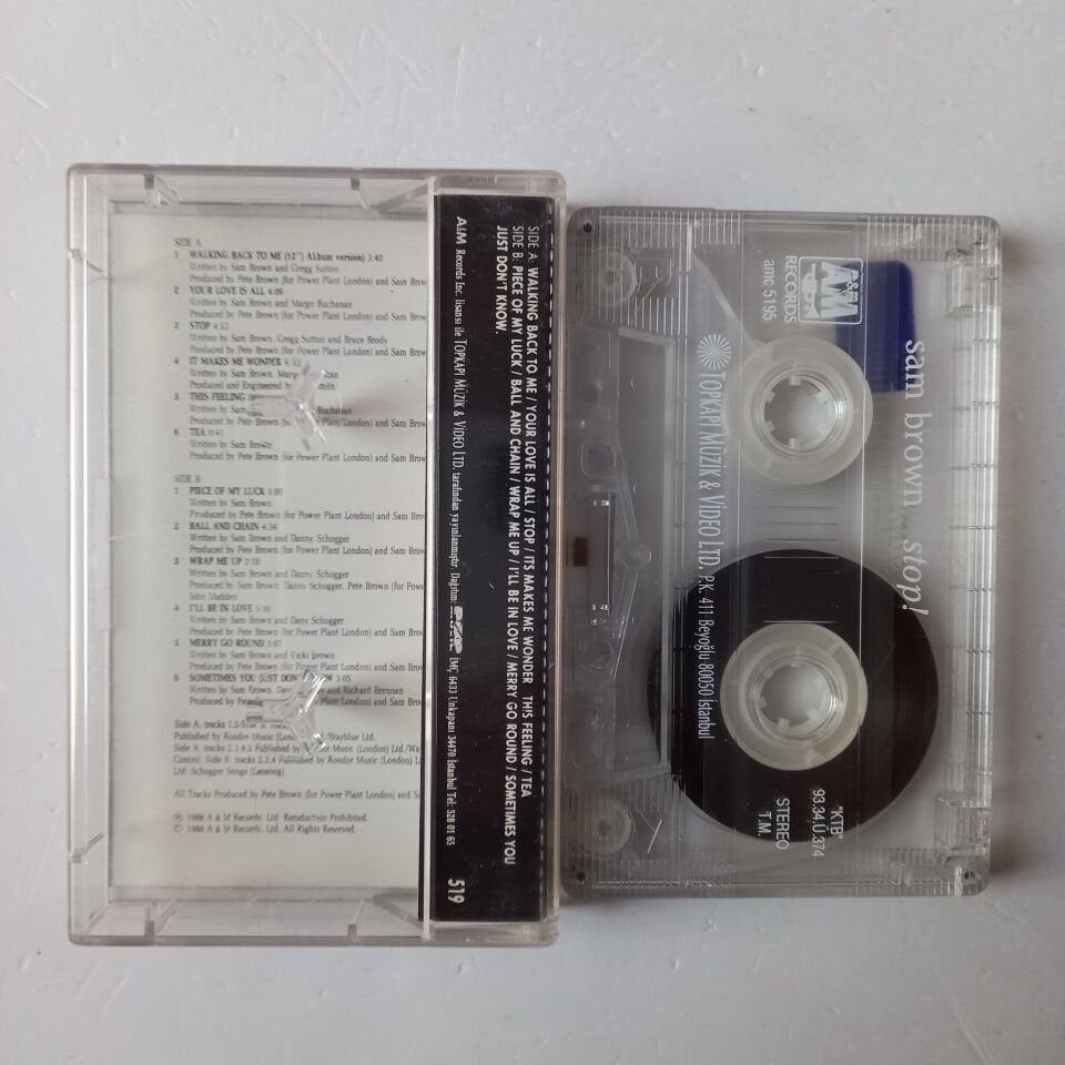SAM BROWN - STOP (1993) - KASET 2.EL